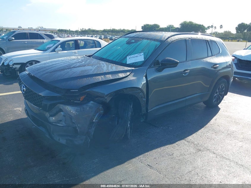 2025 Mazda CX-50, Left Front, IAAI, VIN 7MMVAADW3SN102714 — photo 2