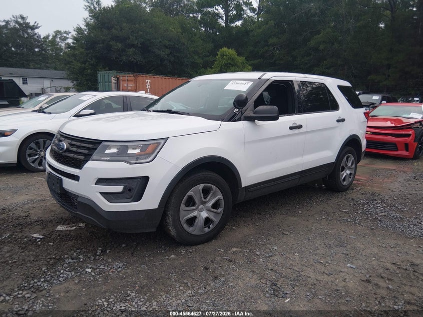 Vin: 1fm5k8ar7jga44254, lot: 46062956, ford police interceptor utility 20182