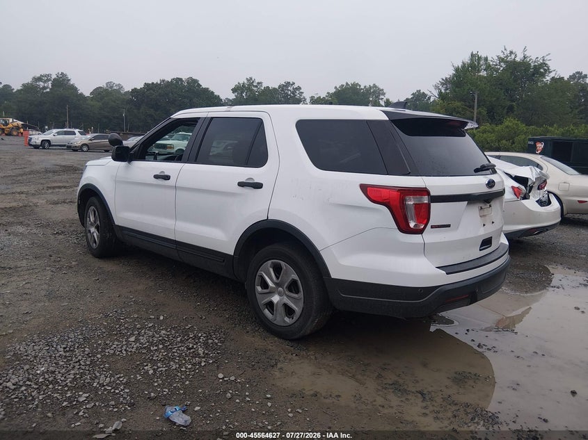 Vin: 1fm5k8ar7jga44254, lot: 46062956, ford police interceptor utility 20183