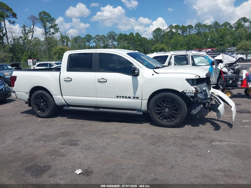 2018 Nissan Titan Sv VIN: 1N6AA1E61JN525431 Lot: 45564655