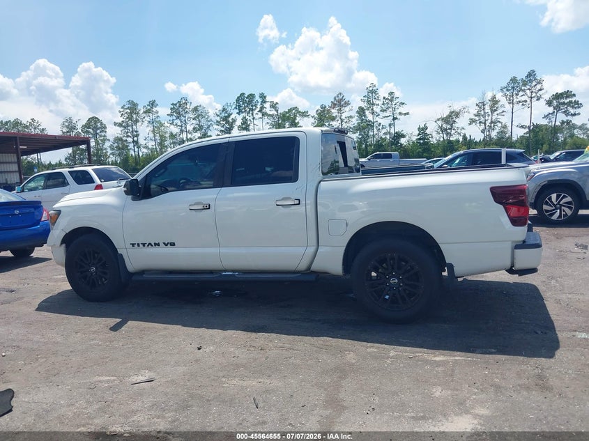 2018 Nissan Titan Sv VIN: 1N6AA1E61JN525431 Lot: 45564655