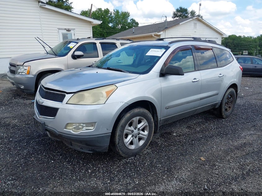 Vin: 1gnlveed1as120068, lot: 46063004, chevrolet traverse ls 20102