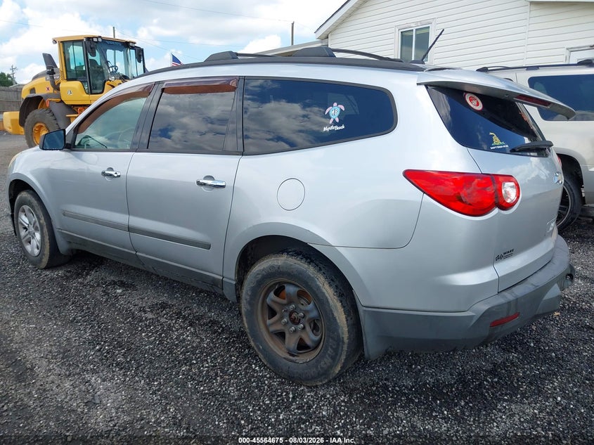 Vin: 1gnlveed1as120068, lot: 46063004, chevrolet traverse ls 20103