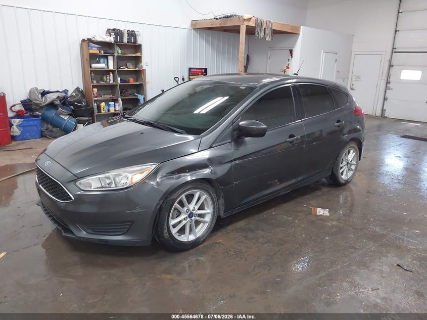 Vin: 1fadp3k23jl225063, lot: 46063007, ford focus se 20182