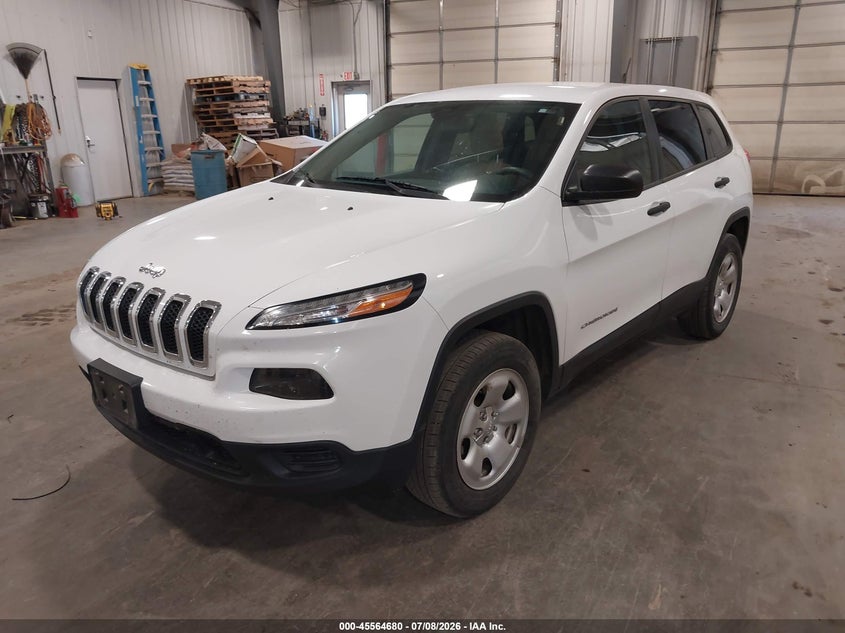 Vin: 1c4pjmabxhw654127, lot: 46063008, jeep cherokee sport 20172