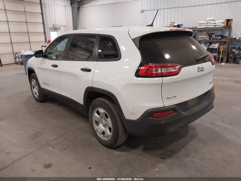 2017 JEEP CHEROKEE auction photo 3