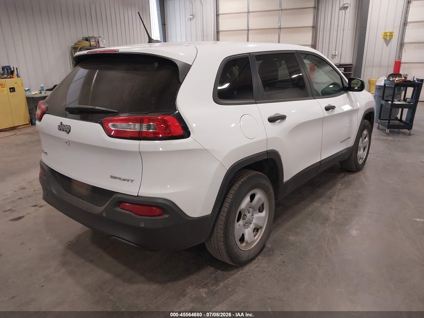2017 JEEP CHEROKEE auction photo 4