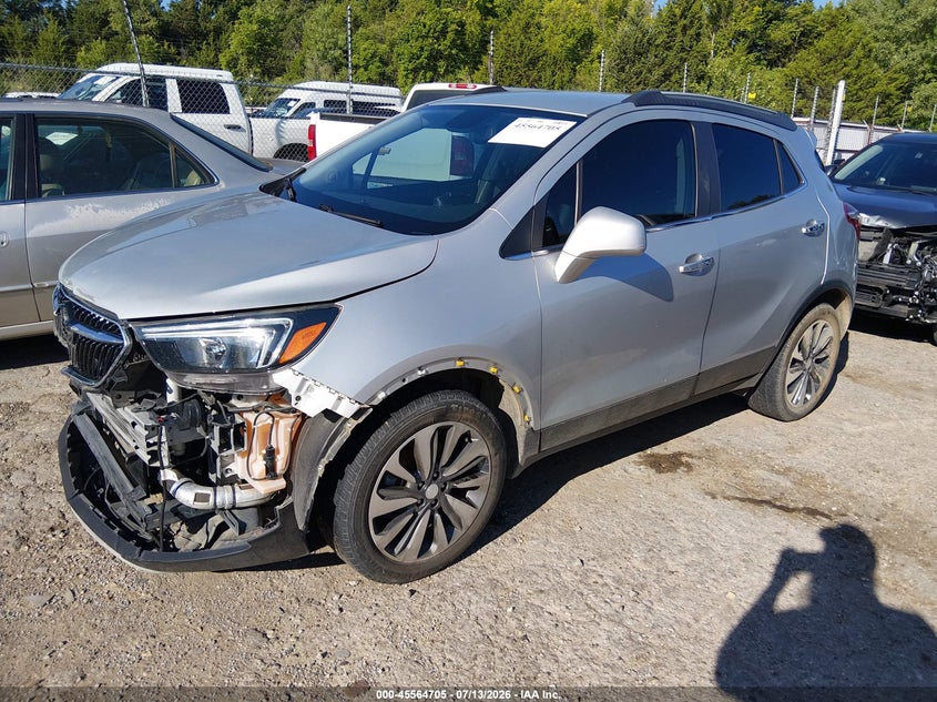 Vin: kl4cjesmxnb548830, lot: 46063035, buick encore awd preferred 20222