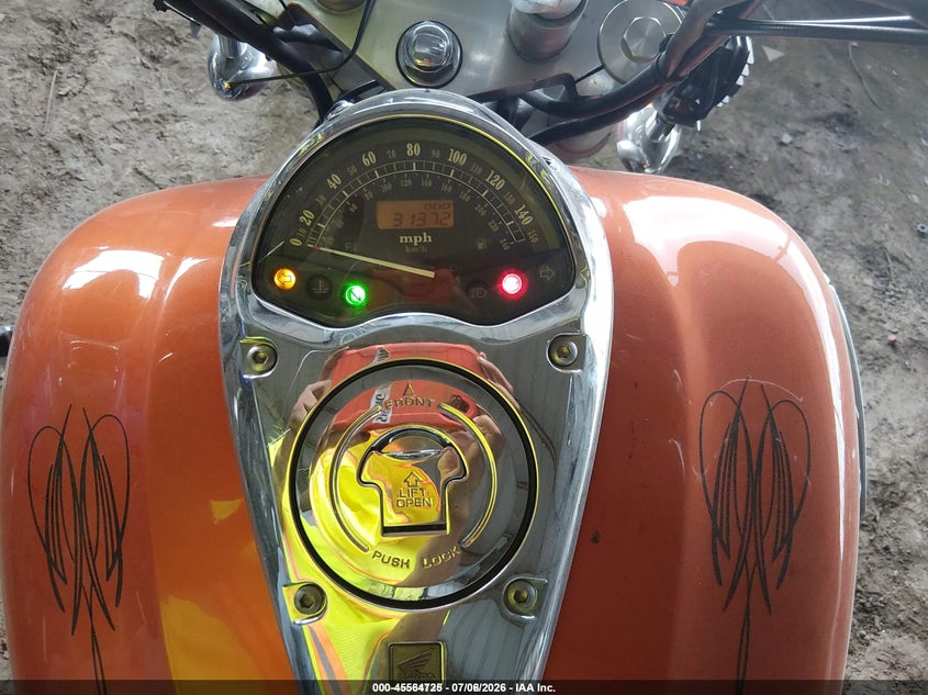 2002 Honda Vtx1800 R VIN: 1HFSC49082A004858 Lot: 45564725