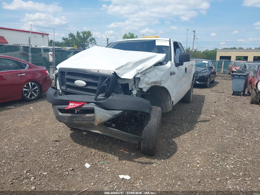 2008 Ford F-150, Front End, IAAI, VIN 1FTRX12W88FB53745 — photo 2