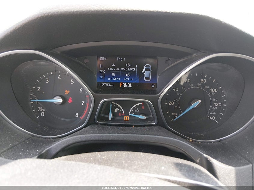 2016 FORD FOCUS auction photo 7