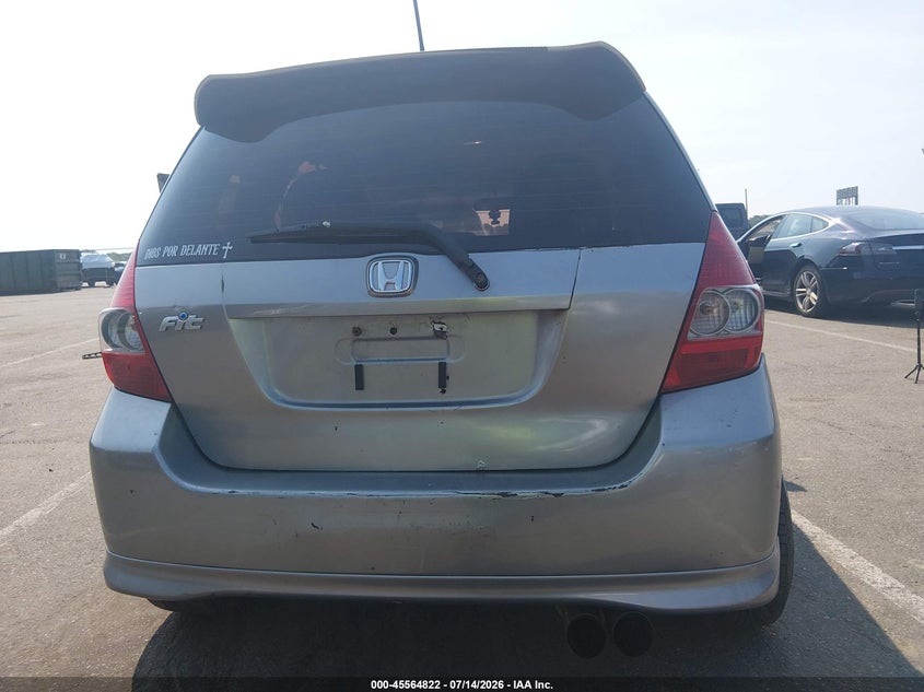 2007 Honda Fit Sport VIN: JHMGD37617S017465 Lot: 45564822