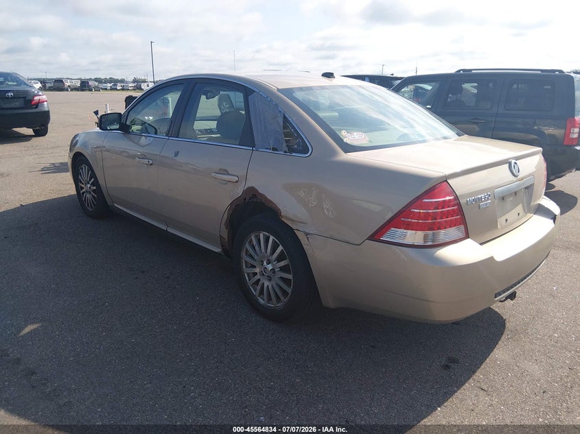 2007 MERCURY MONTEGO auction photo 3