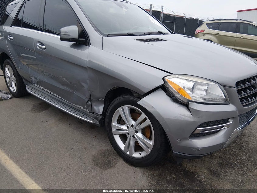 2014 Mercedes-Benz Ml 350 VIN: 4JGDA5JB0EA390168 Lot: 45564837