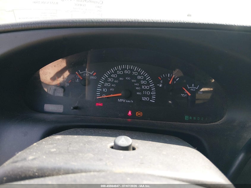 2003 Dodge Ram Van 3500 Conversion VIN: 2D7LB31Z23K526953 Lot: 45564847