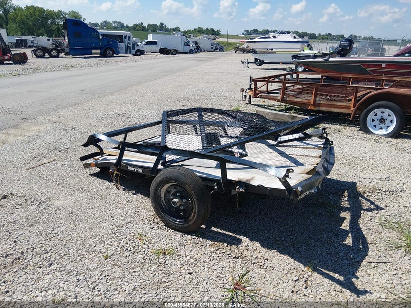 2024 CARRY ON 1 AXLE TRAILER auction photo 3
