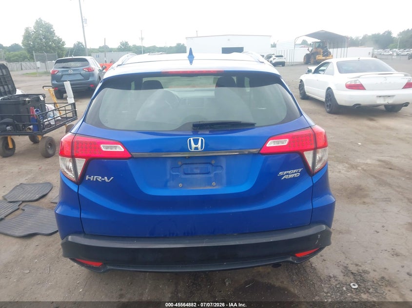 HONDA HR-V 2019 VIN 3CZRU6H11KG719441