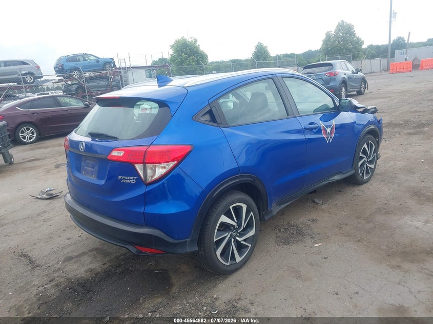 HONDA HR-V 2019 VIN 3CZRU6H11KG719441