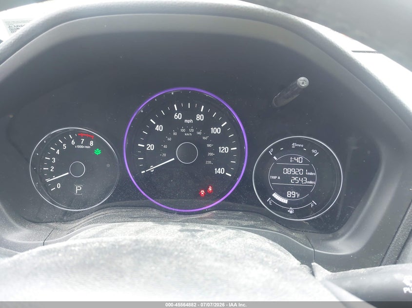 HONDA HR-V 2019 VIN 3CZRU6H11KG719441