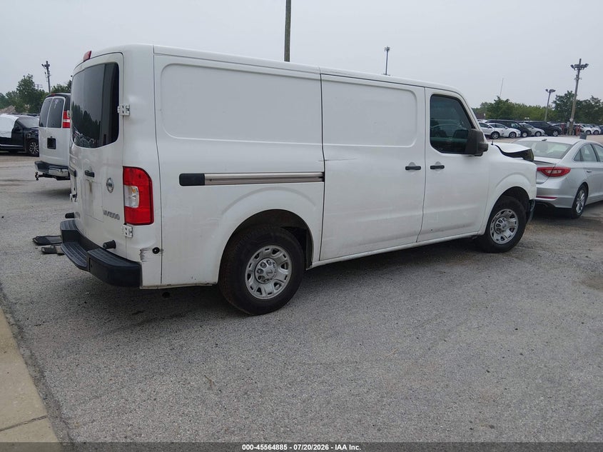 Vin: 1n6bf0kmxjn804833, lot: 46063214, nissan nv cargo nv1500 sv v6 20184