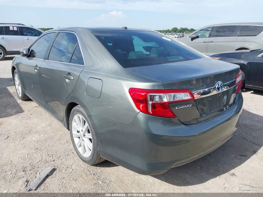 2014 TOYOTA CAMRY HYBRID auction photo 3