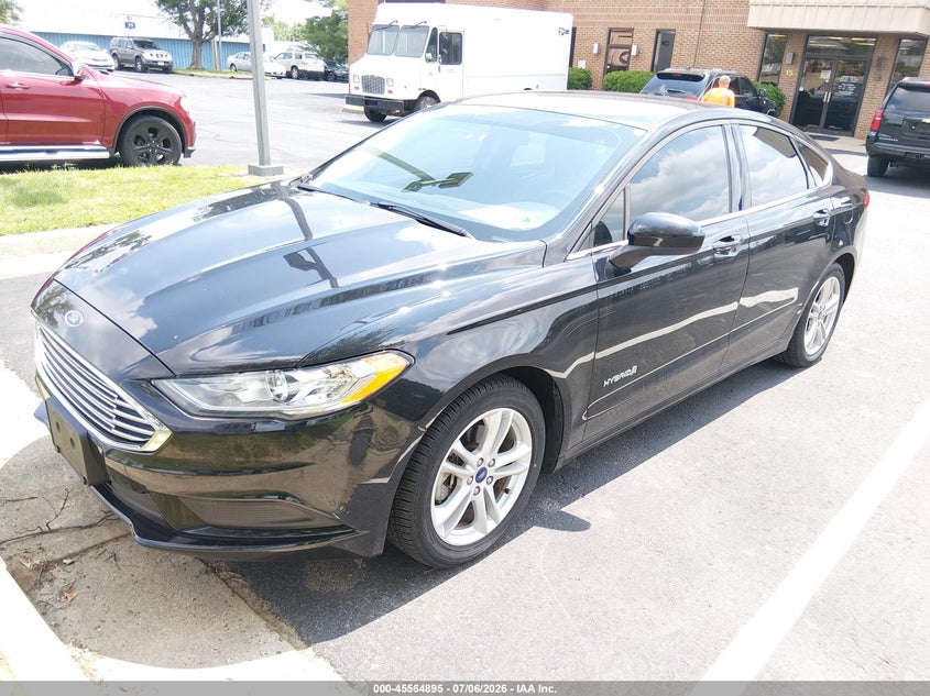 2018 Ford Fusion Hybrid S 3FA6P0UU5JR126185 photo 1