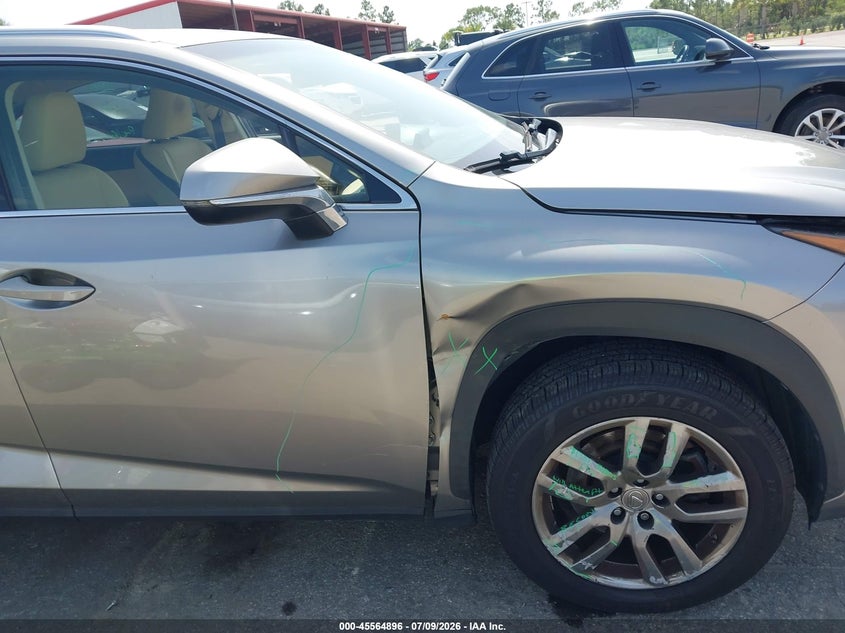 2016 Lexus Nx 200T VIN: JTJYARBZ7G2047392 Lot: 45564896