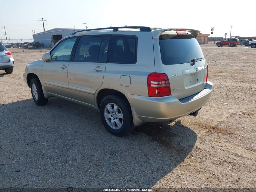 2001 TOYOTA HIGHLANDER auction photo 3