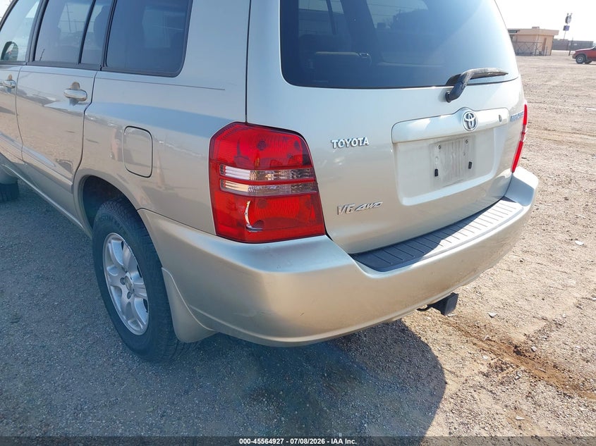 2001 TOYOTA HIGHLANDER auction photo 6