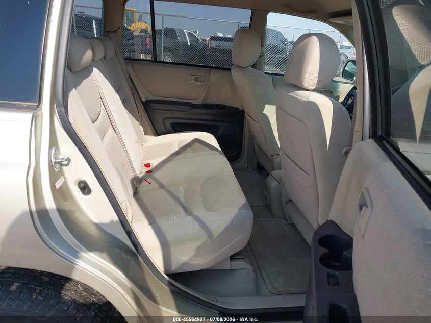 2001 TOYOTA HIGHLANDER auction photo 8