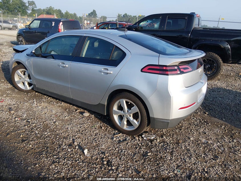 Vin: 1g1rb6e40fu112517, lot: 46063287, chevrolet volt 20153