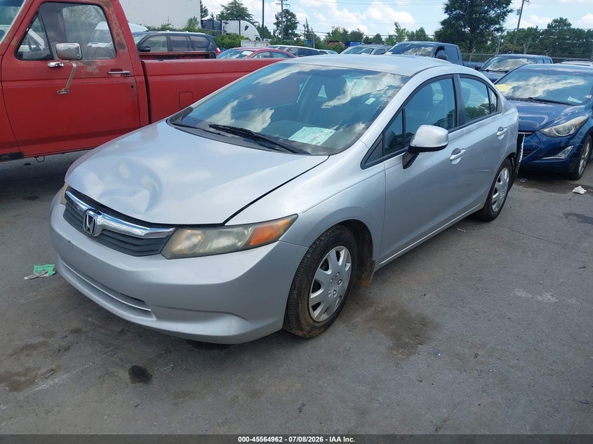 2012 HONDA CIVIC auction photo 2