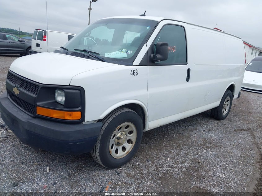2014 Chevrolet Express 1500 Work Van 1GCSGAFX9E1174231 photo 1