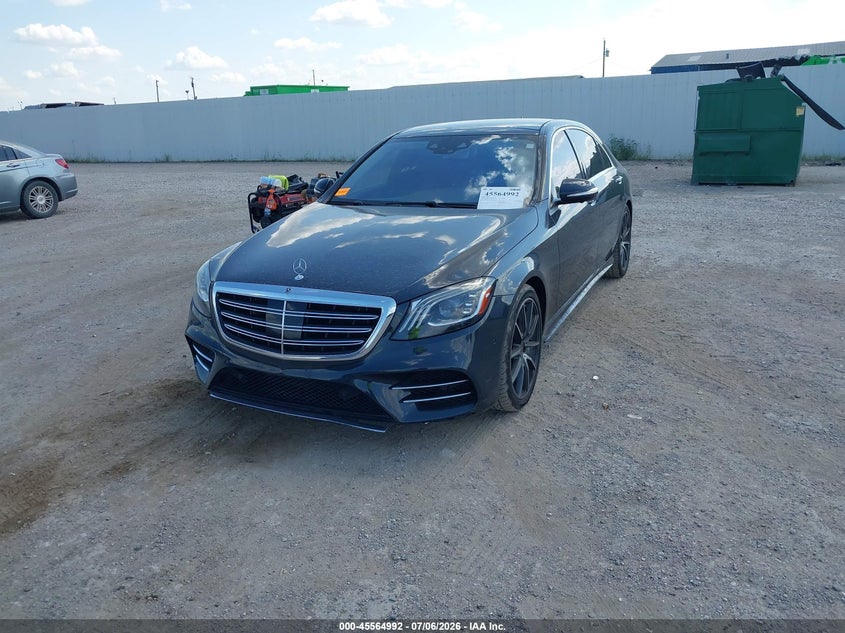 2020 Mercedes-Benz S 560, Undercarriage, IAAI, VIN WDDUG8DB2LA503962 — photo 2
