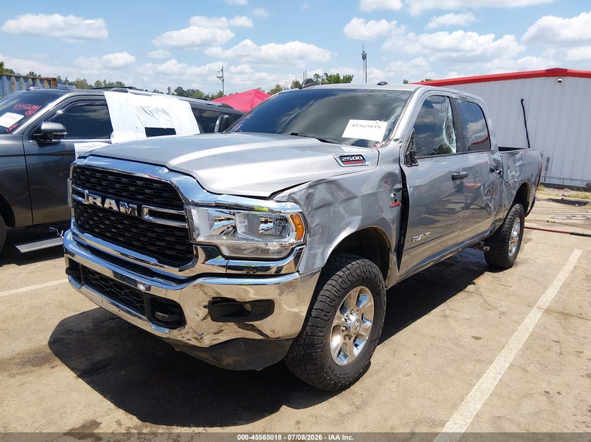2024 Ram 2500 Big Horn 4X4 6'4 Box VIN: 3C6UR5DLXRG233215 Lot: 45565018