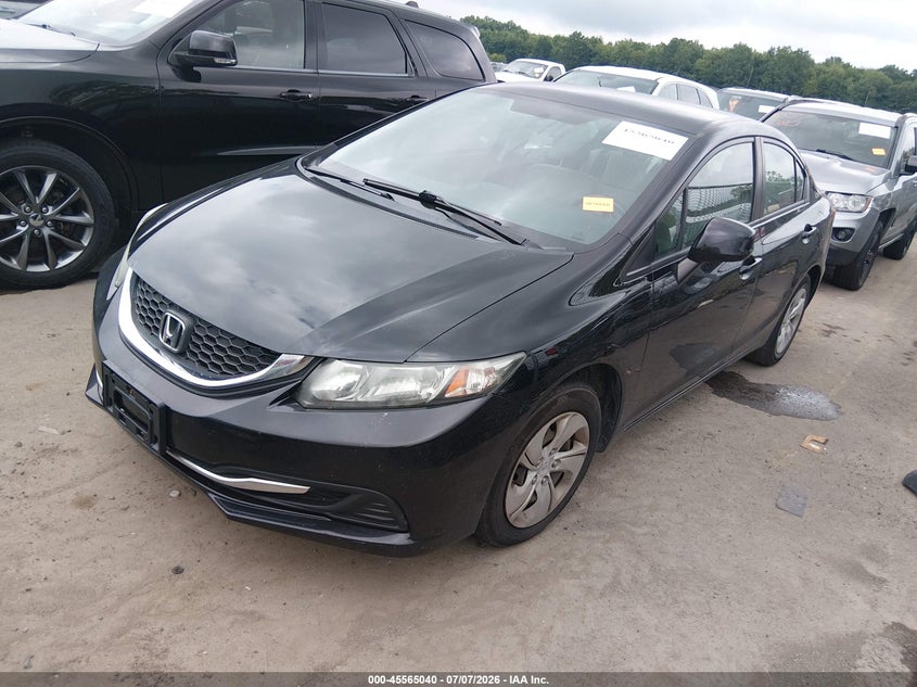 2013 HONDA CIVIC auction photo 2