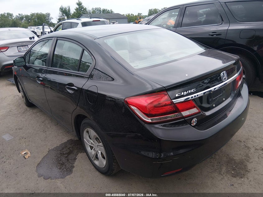 2013 HONDA CIVIC auction photo 3