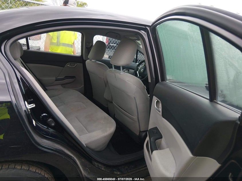 2013 HONDA CIVIC auction photo 8