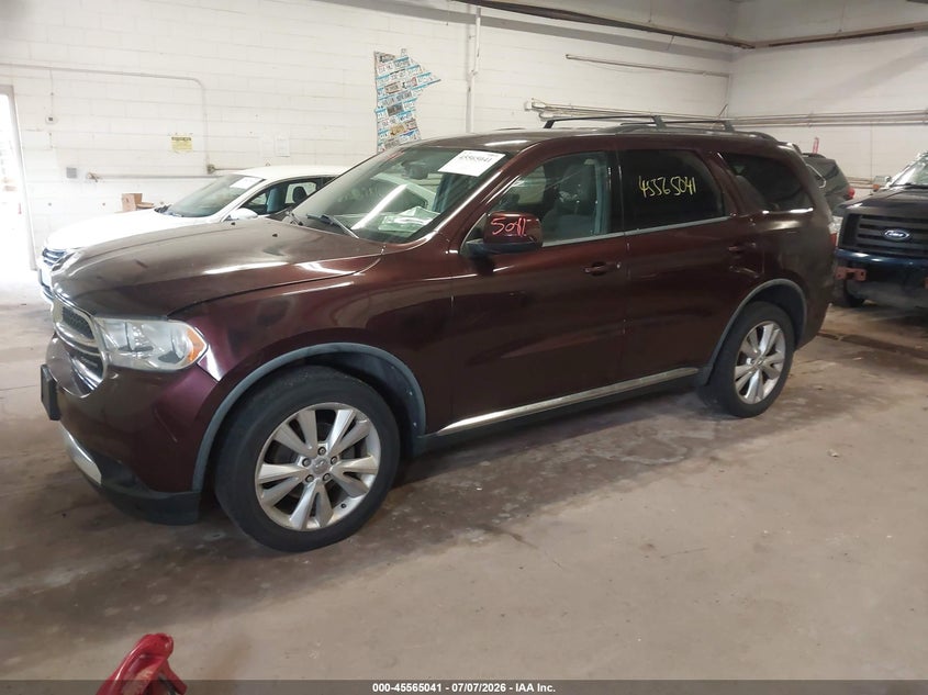 Vin: 1c4rdjag8cc144640, lot: 46063370, dodge durango sxt 20122