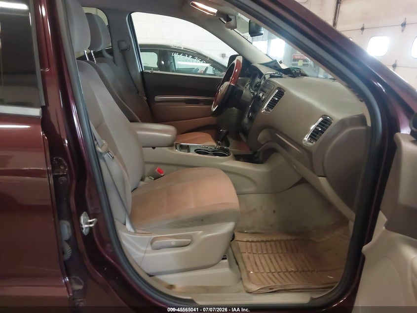 DODGE DURANGO 2012 VIN 1C4RDJAG8CC144640