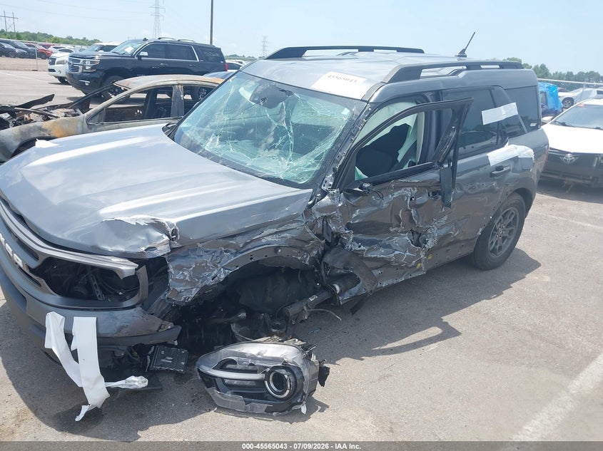 2021 Ford Bronco Sport Big Bend VIN: 3FMCR9B65MRA16849 Lot: 45565043