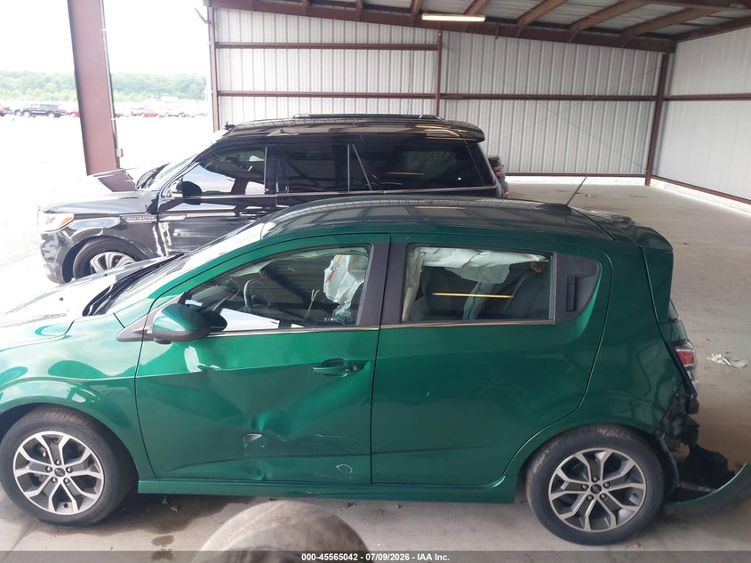 2018 Chevrolet Sonic Lt Auto VIN: 1G1JD6SG4J4122045 Lot: 45565042