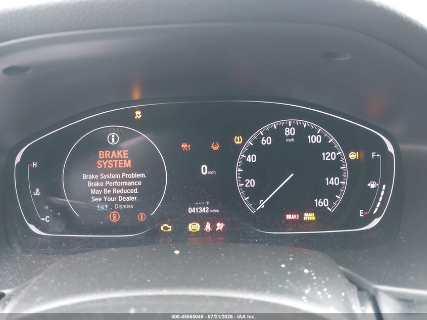 HONDA ACCORD 2022 VIN 1HGCV2F35NA001420