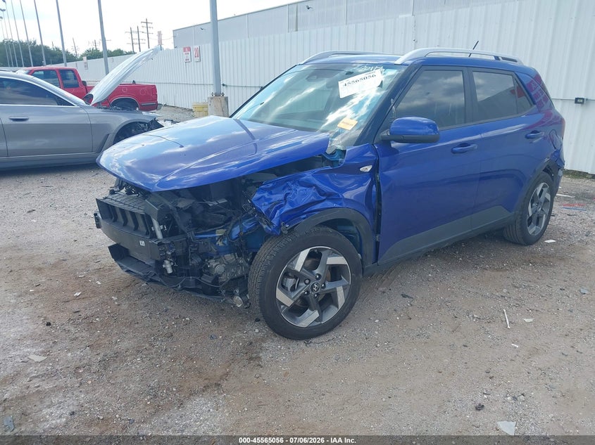 Vin: kmhrc8a33su376558, lot: 46063385, hyundai venue sel 20252