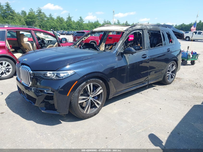 Vin: 5uxcx4c53kls35712, lot: 46063389, bmw x7 xdrive50i 20192