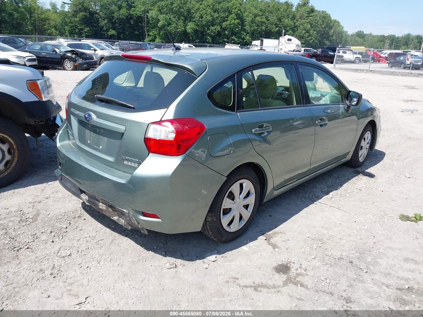 Vin: jf1gpaa68e8314352, lot: 46063409, subaru impreza 2.0i 20144