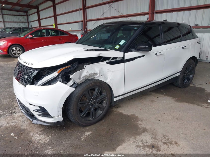 Vin: salyt2ex9ma306831, lot: 46063432, land rover range rover velar p250 r-dynamic s 20212