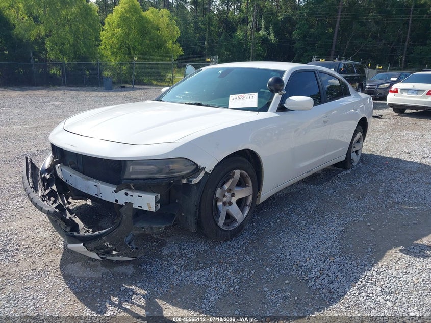2016 Dodge Charger, Flood, IAAI, VIN 2C3CDXAT5GH144236 — photo 2