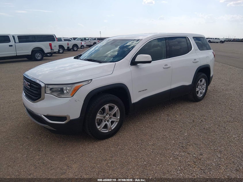 2019 GMC Acadia, Звичайний знос, IAAI, VIN 1GKKNRLA8KZ284371 — фото 2