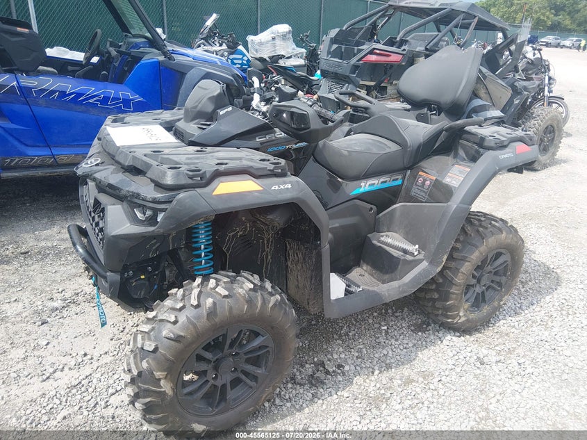 Vin: lcelv1zs1tt000424, lot: 46063454, cf moto cforce 1000 touring 20262
